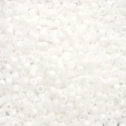 Miyuki Delica 11/0 DB0351 - Bianco opaco AB Mat x8g