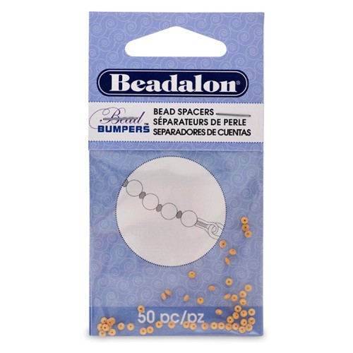 Separatori tondi Bumper mm. 2 dorato satinato x50