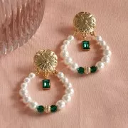 Perline leggere in resina 8mm White  x10