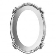 Castone PureCrystal 4120 ovale 14x10 mm Rodiato|raw }}