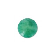 Cabochon in resina imitazione gemma 6 mm Green Agate x1