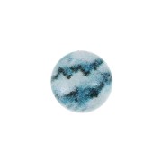 Cabochon in resina imitazione gemma 6 mm Blue Jade x1|raw }}