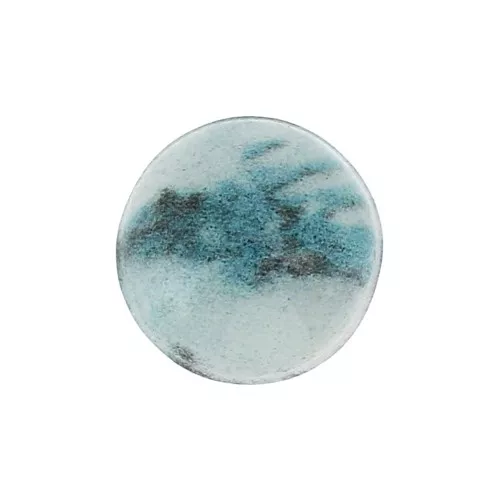 Cabochon in resina 8 mm Blue Jade x1