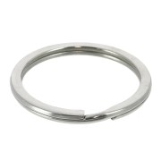 Portachiavi anello 32 mm Rodiato x1