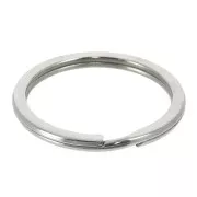 Portachiavi anello 32 mm Rodiato x1