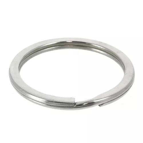 Portachiavi anello 32 mm Rodiato x1