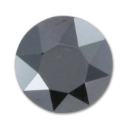 Cabochon PureCrystal 1088 mm. 8 Jet Hematite