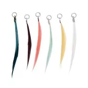 Assortimento di piume 5cm per la decorazione & l'hobbistica Multicolore