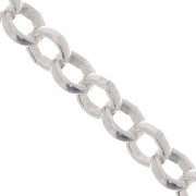 Catena maglia rolo' 3.3 mm Argento 925 x cm.50