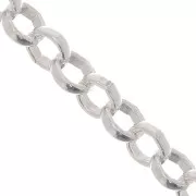 Catena maglia rolo' 3.3 mm Argento 925 x cm.50