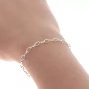 Catena maglia Forçat 3.5 mm Argento 925 x cm.50