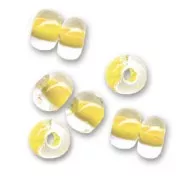 Perla Preciosa 5/0 4,5 mm - Crystal Light Orange Lined x 20 g