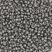 Perle di semi Preciosa 11/0 2 mm - Terra Metallic - Nichel scuro x20g|raw }}