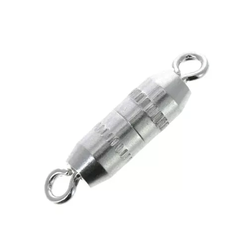 Chiusura da avvitare 10 mm Placcatura argento fino x1