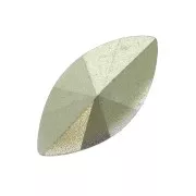 Cabochon sfaccettati forma navetta in resina 18x9 mm Pink x5