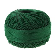 Filo cotone Lizbeth taglia 20 n°638 Christmas Green x192m|raw }}