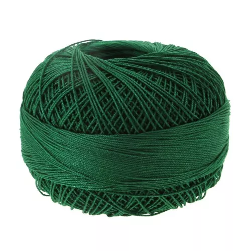 Filo cotone Lizbeth taglia 20 n°638 Christmas Green x192m
