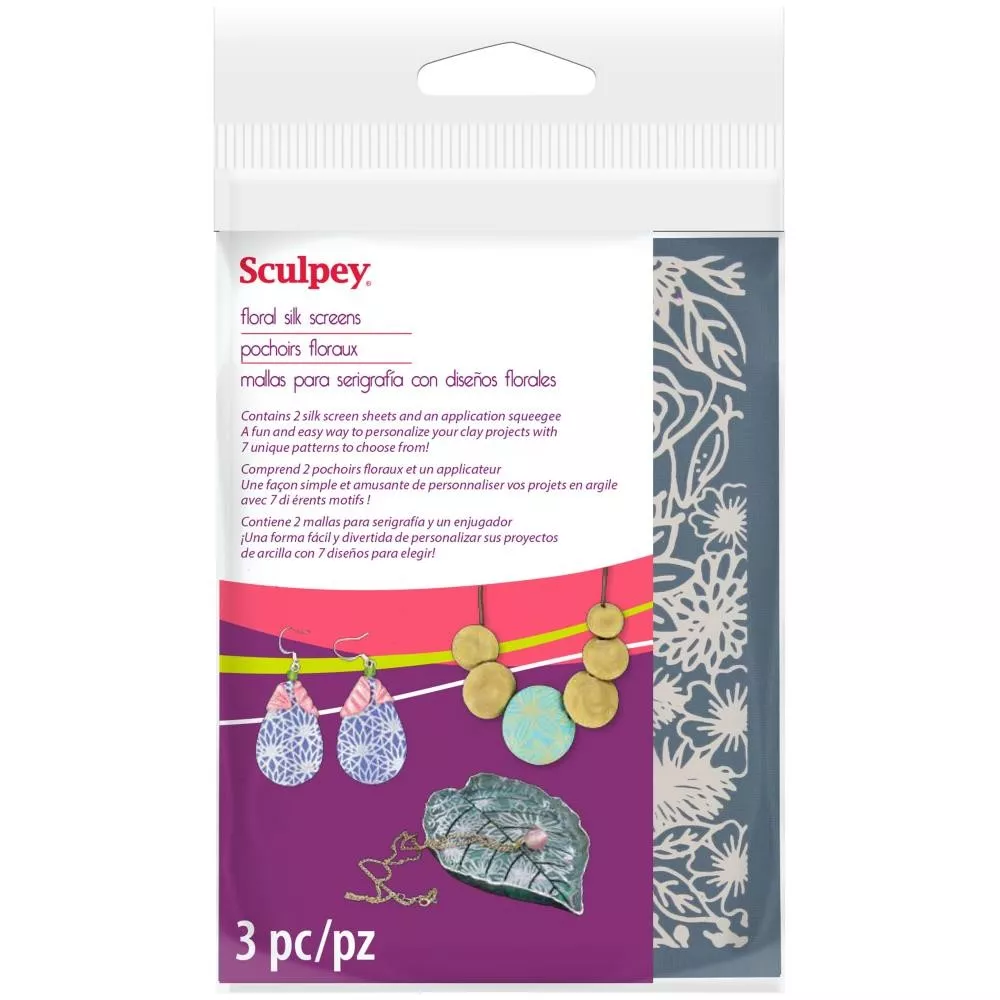 Argilla Polimerica Sculpey III Color Argento, 226 G (8 Oz). Non Tossica, Rimane Morbida Fino Alla Cottura In Forno Domestico. Perfetta Per Modellare. - 4
