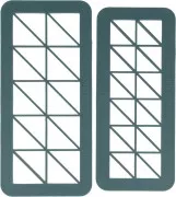 Sculpey - 2 formine traforate per pasta polimerica