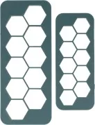 Sculpey - 2 formine traforate per pasta polimerica