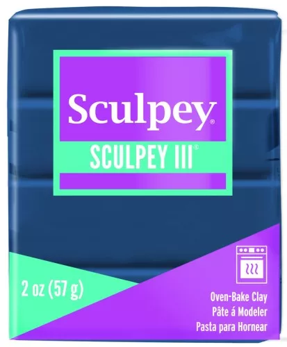 Pasta per modellare Sculpey III 57 gr Navy Pearl (n°1135)