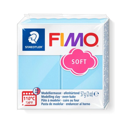 Pasta per modellare Fimo Soft gr. 57 Aqua (n°305)
