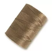 Filo C-Lon Beading Cord 0,50 mm Sable x84m