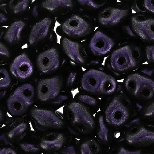 SuperDuo mm. 2.5x5 Polychrome - Black Currant x10g