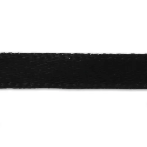 Nastro Satin 6 mm Nero x5m