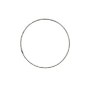 Cerchio nudo in metallo per acchiappasogni e abat-jour 10cm Argento antico|raw }}