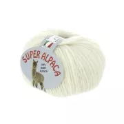 Lana Super Alpaca n°018 - 100% Nature - Ecrù x40g
