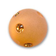 Tonda strass Polaris mm. 10 Topaz x1|raw }}