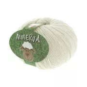 Lana Minerva n°402 - 100% Merinos - Ecrù x50g