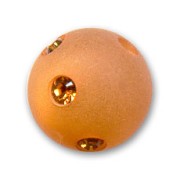 Tonda strass Polaris mm. 10 Crystal Copper x1|raw }}