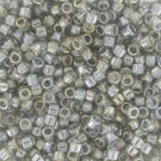 Miyuki Delica 11/0 DB0114 - Transparent Silver Gray Gold Luster