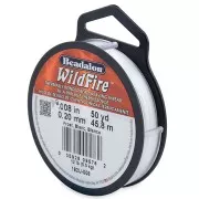 WildFire 0,20 mm Nylon bianco intrecciato x45,8 m