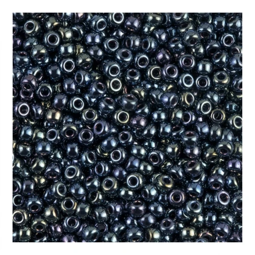 Rocaille Miyuki 11/0 456 - Gunmetal Iris