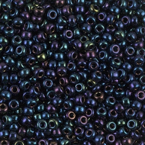 Perline Miyuki 11/0 452 - Dark Blue Iris Metallic x8g