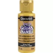 Pittura acrilica DecoArt Americana Gloss - Antique Gold x59ml