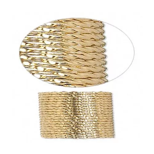 Fil duro intrecciato 0.85 mm en Gold Filled x1.5m