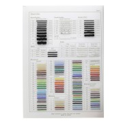 Campionario colori Miyuki Rocailles 11/0 - Tavole 1, 2, 3 e 4