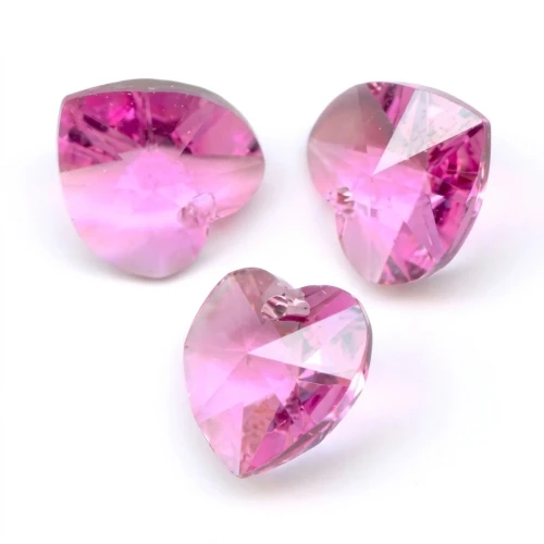 Cuori PureCrystal 6228 Rose mm. 10,3x10 x6