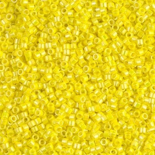 Miyuki Delica 11/0 DB0160 - Opaque Yellow AB