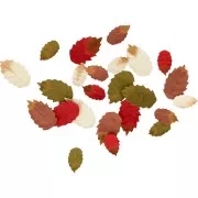 Assortimento di foglioline d'autunno Woodland in carta x24