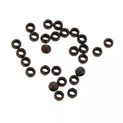Schiaccini in ottone 2,5mm per la creazione di bijoux Ramato x100