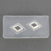 Stampo in silicone per realizzare una losanga 41x20x7 mm x1|raw }}