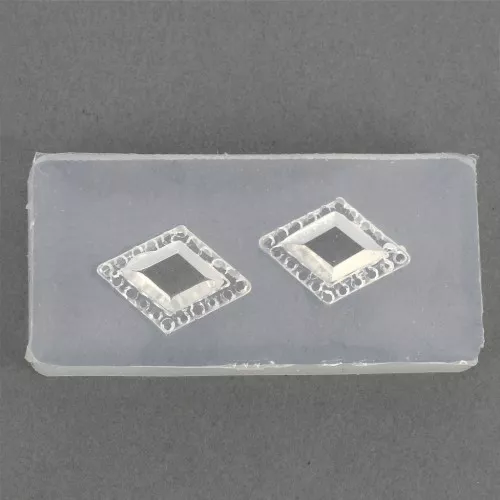 Stampo in silicone per realizzare una losanga 41x20x7 mm x1