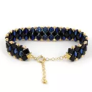 Cymbal Bead Endings - Terminale Silky Beads 7x8mm Kalivia Dorato con oro fino x1