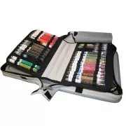 Valigia di trasporto/viaggio per perline, rocailles e accessori 30x23 cm x1