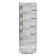 Torre organizer 12x4 cm per perline Miyuki e altri elementi x1